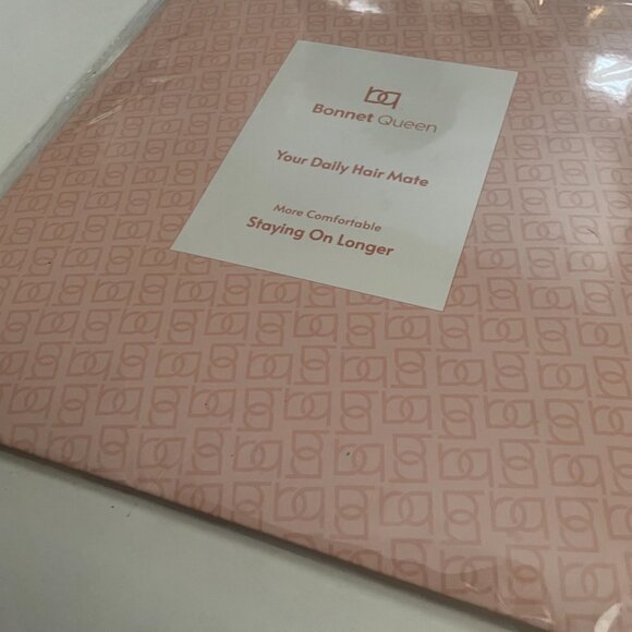 Bonnet Queen Medium Pink Hair Bonnet - Picture 2 of 7